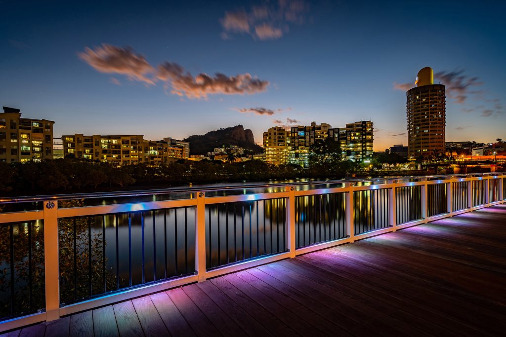 Image of Townsville city centre.