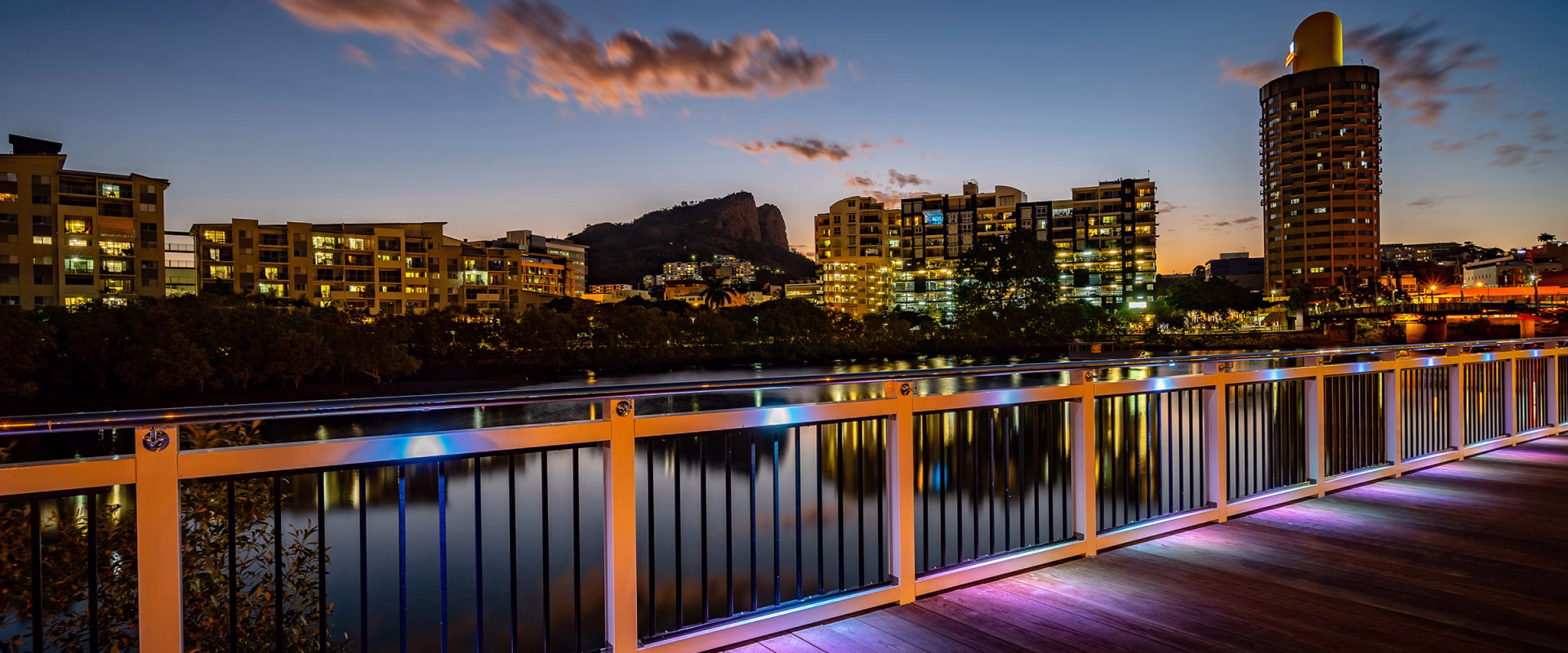 Image of Townsville city centre.